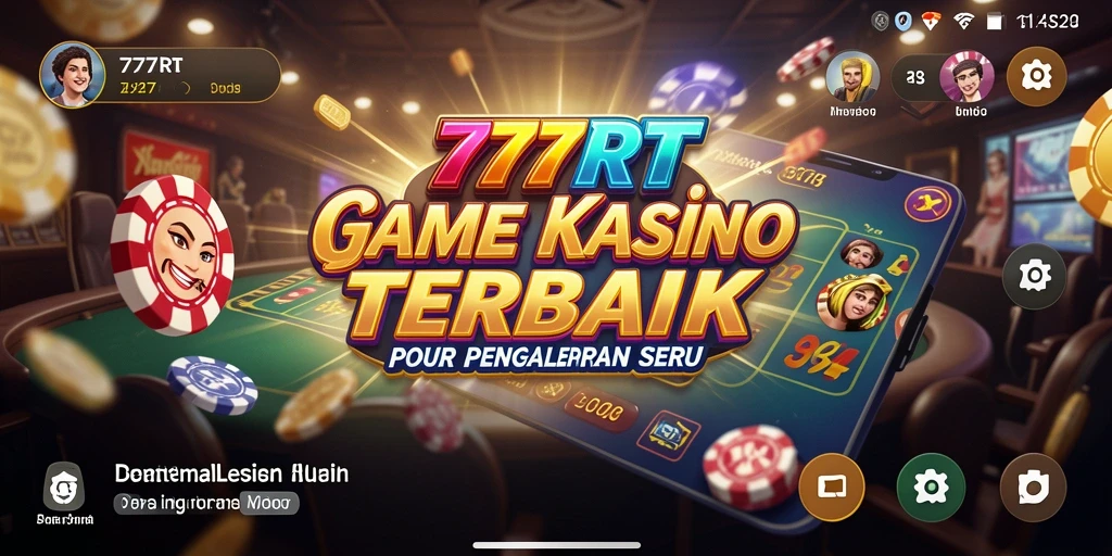 Tampilan menawan gameplay Kasino di 777RT yang memikat.