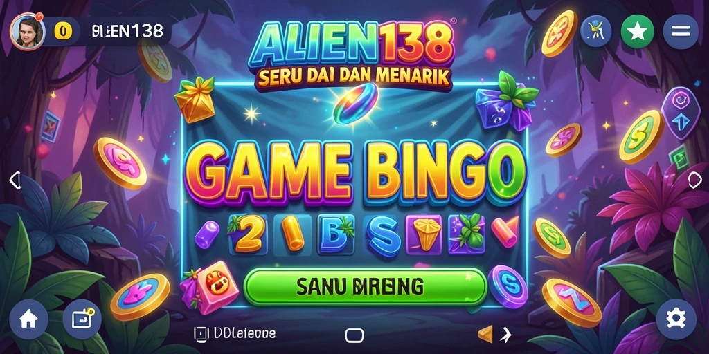 Tampilan gameplay Bingo yang menarik dan seru.