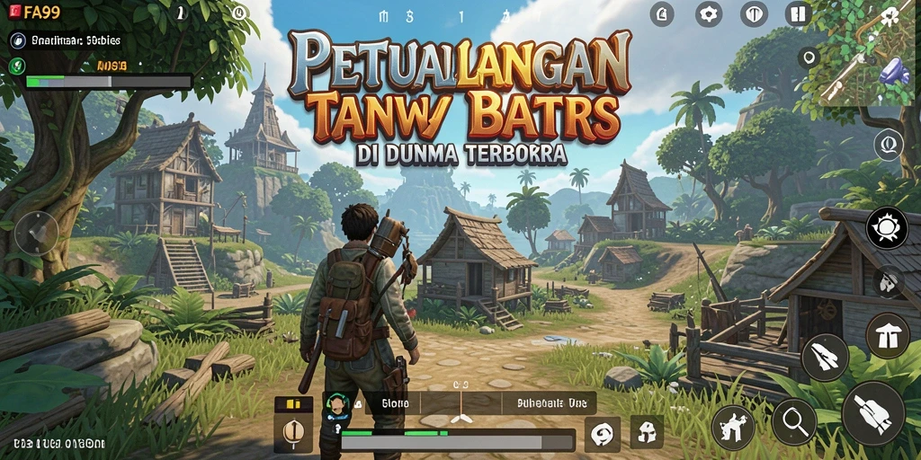 Menampilkan petualangan seru dalam dunia terbuka FA99.