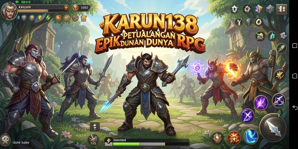 Tampilan gameplay KARUN138 yang menakjubkan dengan aksi seru.