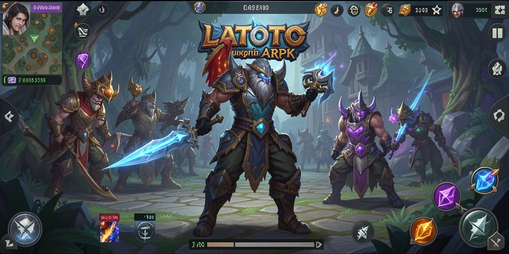 Tampilan fantastis dari pertarungan ARPG yang mendebarkan.
