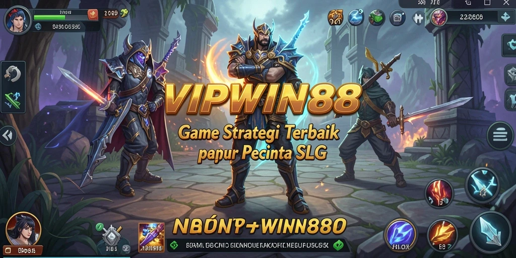 Tampilan gameplay menarik di VIPWIN88 dengan strategi SLG yang mendebarkan.